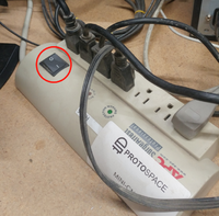 Main Power Bar Switch