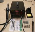 Hot-air rework station (GQ Electronics 5200) ID:30